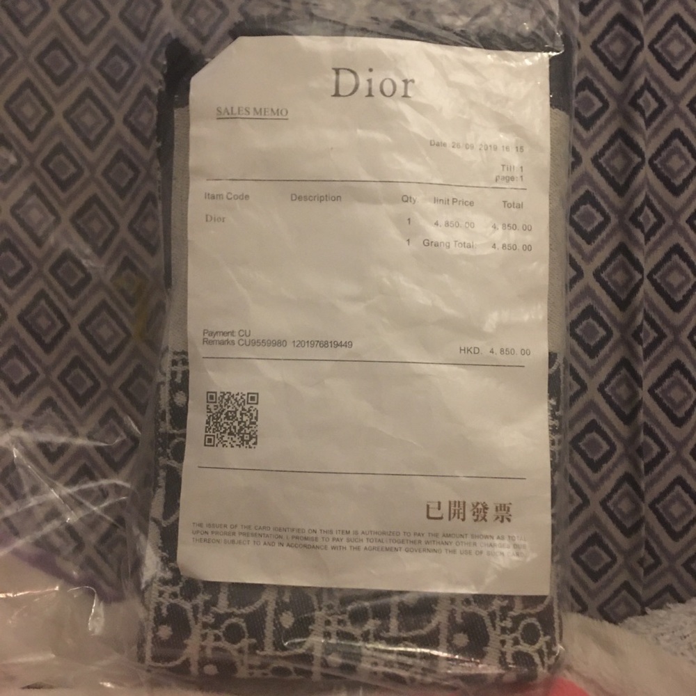 Christian Dior scarf